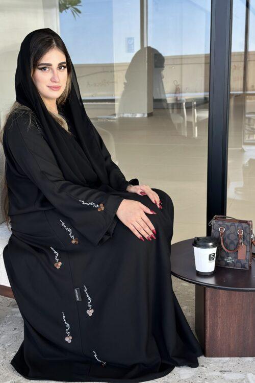 French Sleeve Klosh Abaya
