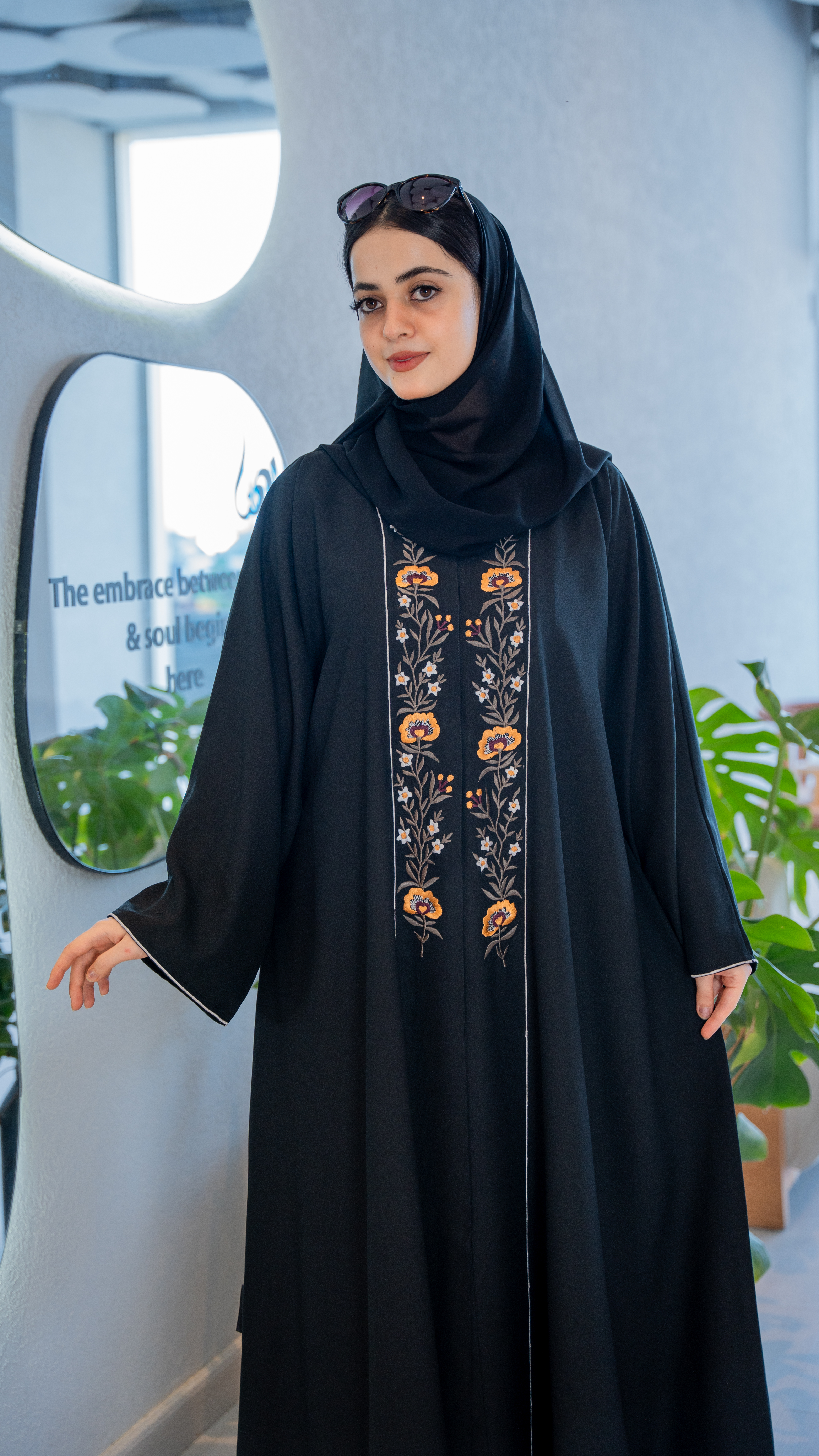 Mango Embroidery Abaya