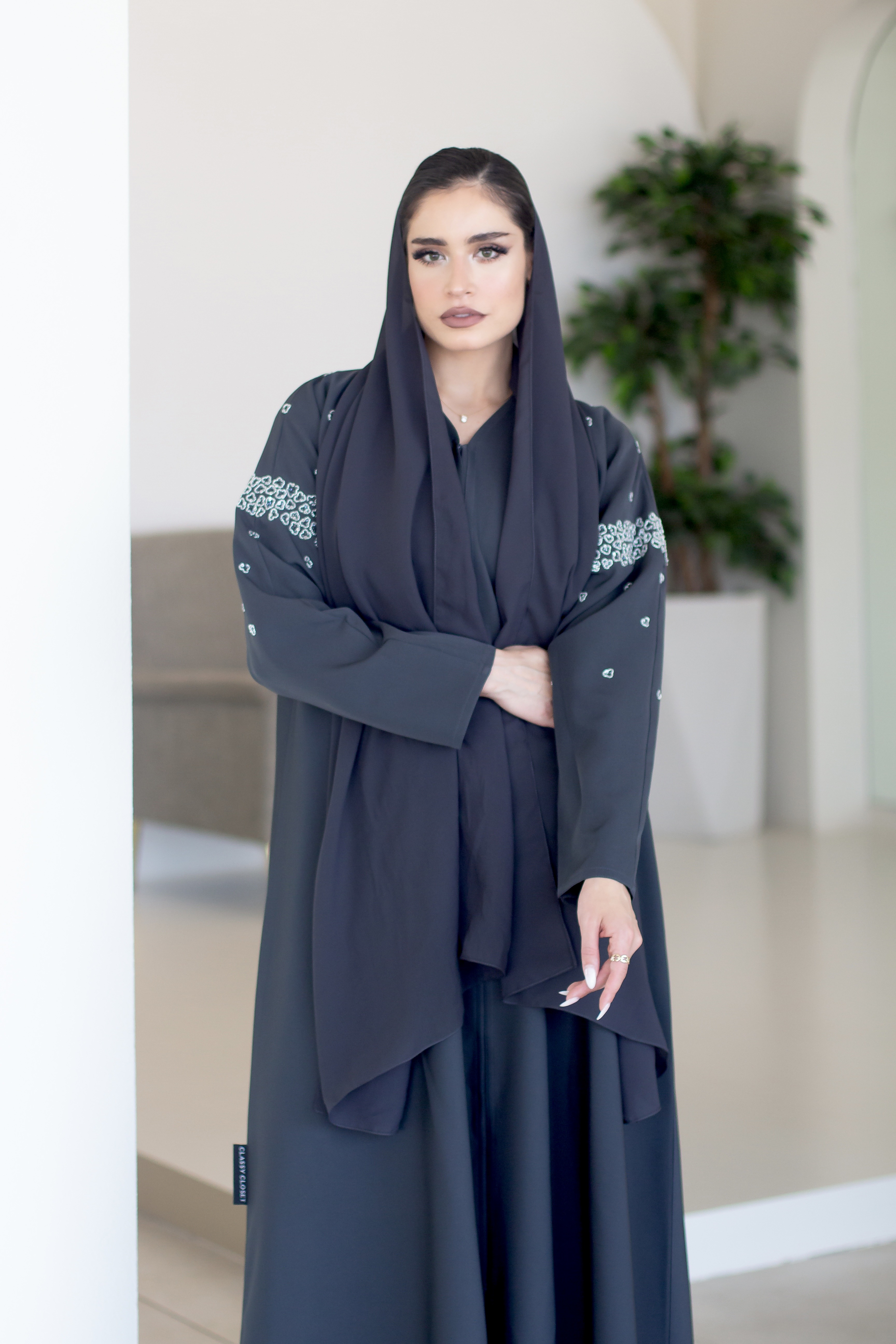 Beaded Abaya