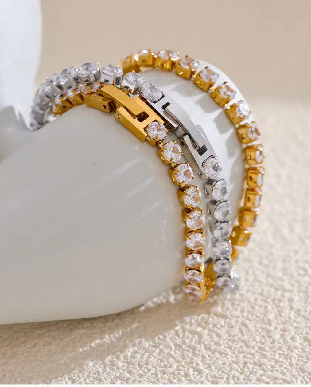 Classic K18 Tennis Bracelet
