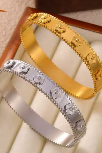 K18 Floral Bracelet